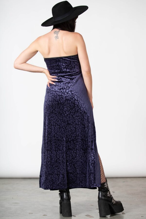 Second Skin Maxi Dress [PLUM] - Image 2