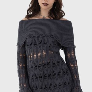 Shadow Wine Sweater
