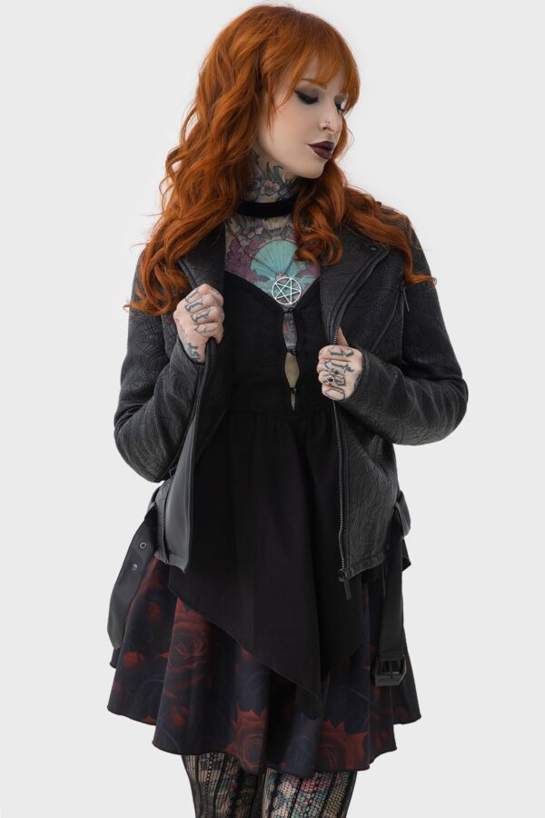 Spideration Biker Jacket - Image 4