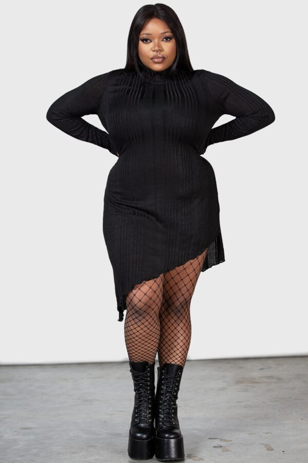 Stone Heart Asymmetric Dress - Image 6