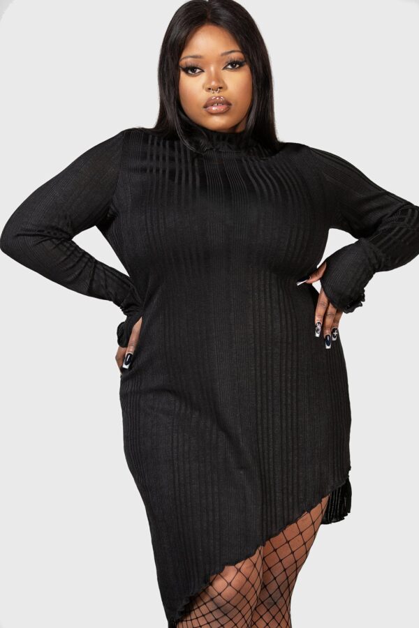 Stone Heart Asymmetric Dress - Image 7
