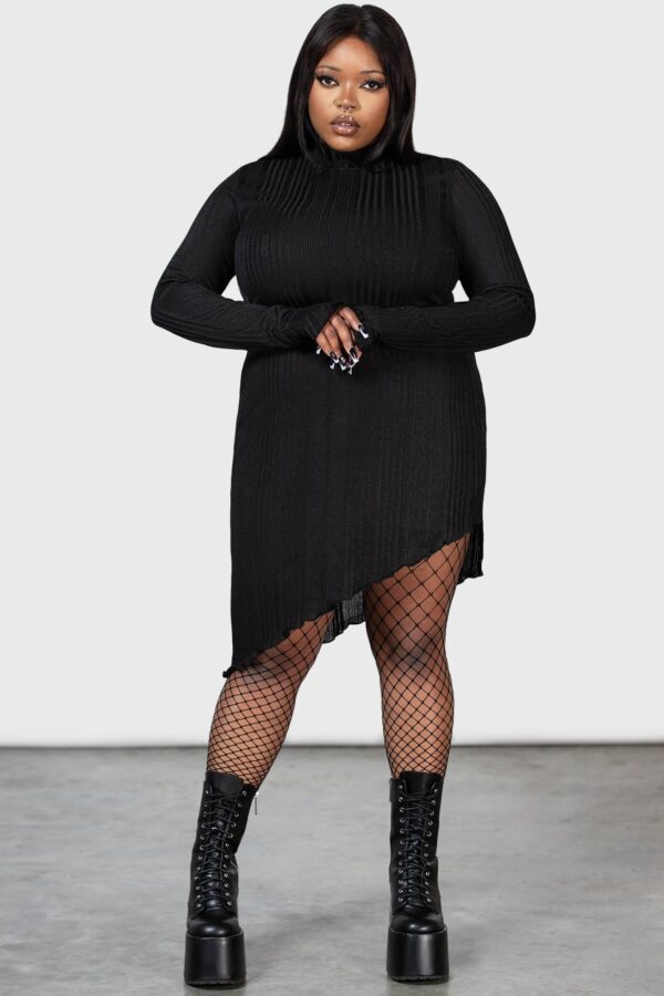 Stone Heart Asymmetric Dress - Image 8