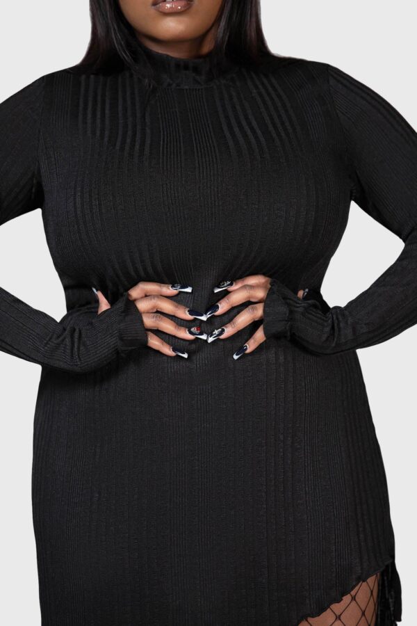 Stone Heart Asymmetric Dress - Image 9
