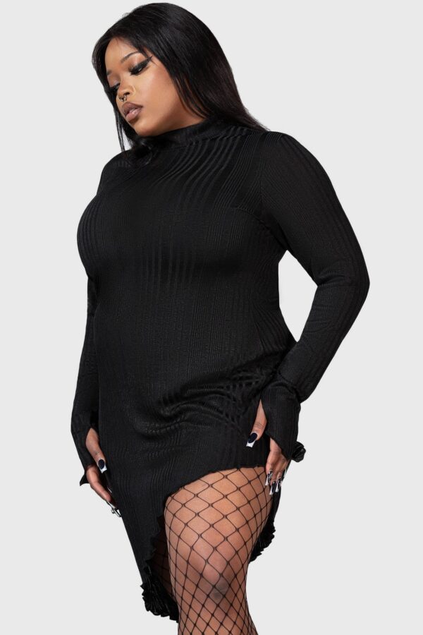 Stone Heart Asymmetric Dress - Image 11