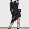 Stone Heart Asymmetric Dress - Image 2
