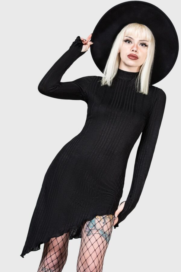 Stone Heart Asymmetric Dress - Image 3
