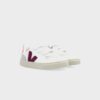 Veja PS V-10 - White / Magenta Sari - Image 2
