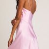 Eclipse Silk Mini Slip in Babe - Image 2