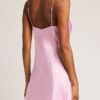 Eclipse Silk Mini Slip in Babe - Image 4