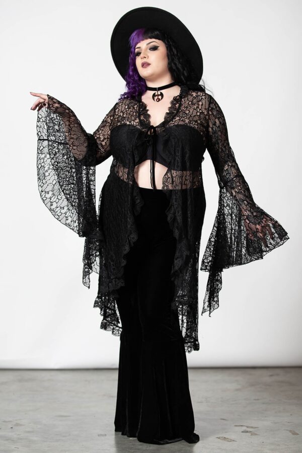 Marisol Velvet Bell Bottoms [PLUS] - Resurrect