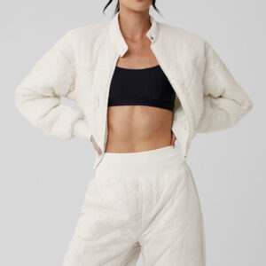 Snowrider Puffer Jacket - Ivory