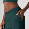 High-Waist Free Time Straight Leg Sweatpant - Midnight Green - Image 4