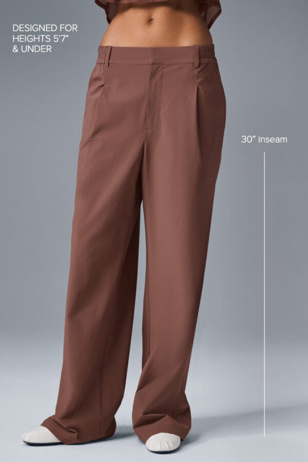 High-Waist Pursuit Trouser (Regular) - Chestnut - Image 2