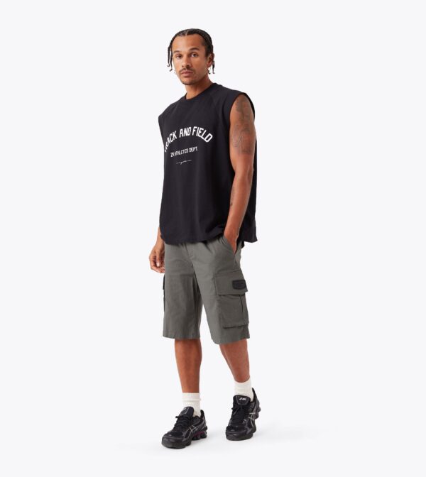Ath. Raglan Muscle Black - Image 5