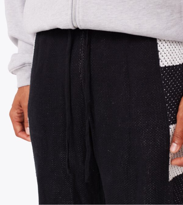 Checker Lounge Pant Black - Image 8