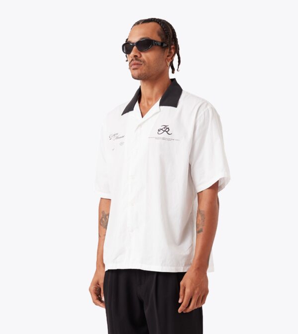 Design House SS Shirt White/Black - Image 3