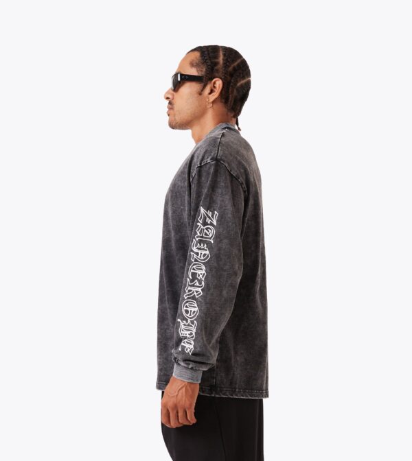 Gothic Box ++ LS Tee GD Ash Grey - Image 4