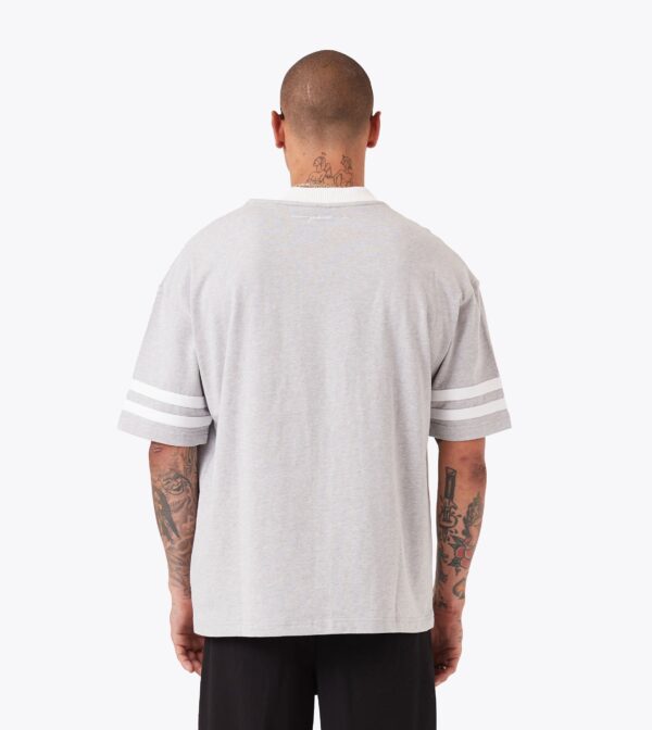 QB Lounge Tee Grey Marle - Image 6