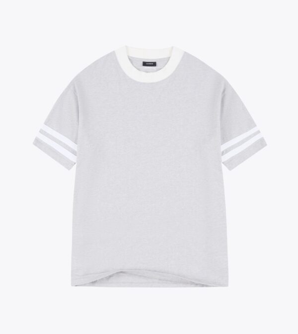 QB Lounge Tee Grey Marle - Image 5