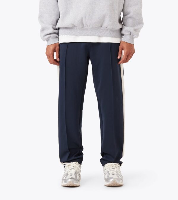 Stitched Football Trackpant Indigo - Image 3
