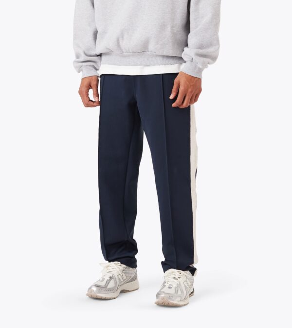 Stitched Football Trackpant Indigo - Image 4