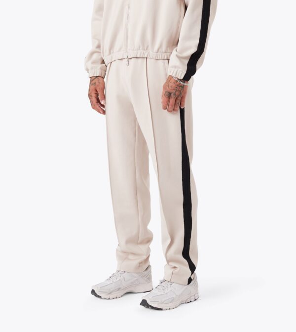 Stitched Football Trackpant Oat - Image 4