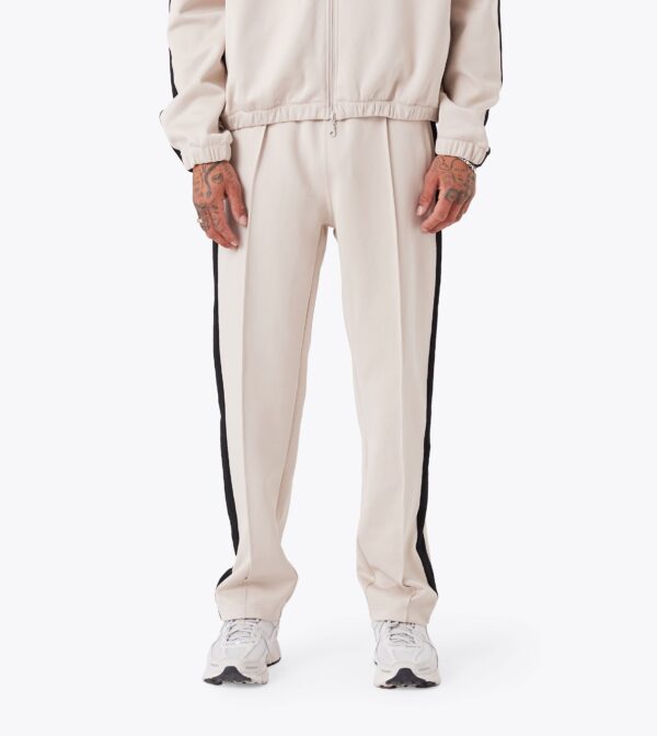 Stitched Football Trackpant Oat - Image 3