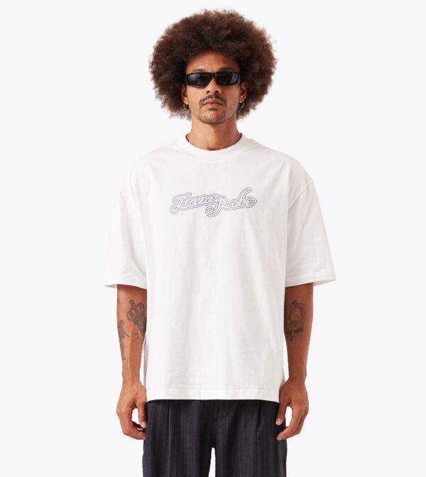 Throne Flow Tee Vintage White