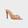 Black Suede Studio Else 100 Woven Mesh - Toast - Image 2