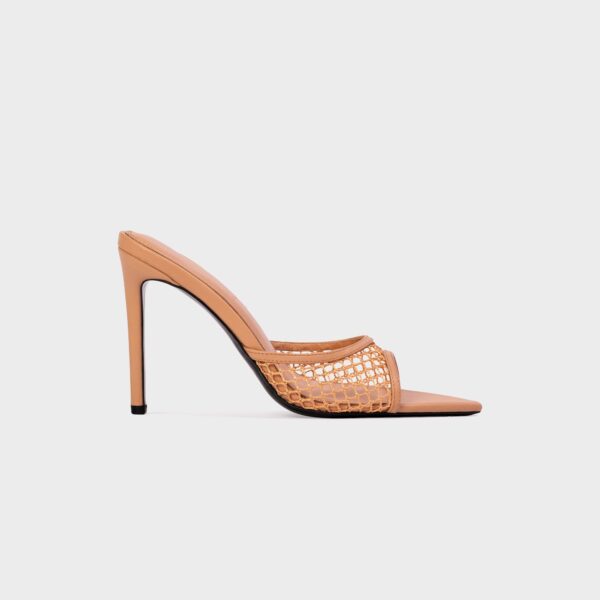 Black Suede Studio Else 100 Woven Mesh - Toast