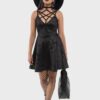 Magica Skater Dress [BLACK LILY] - Image 3